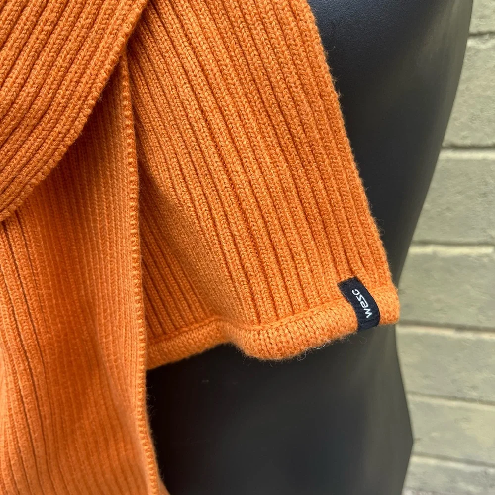 WeSC Ribbed Cotton Scarf